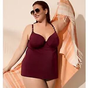 🐙 *NWT* Lane Bryant Tankini 42F